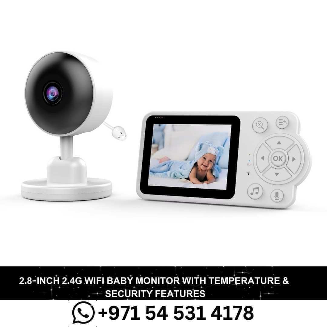 2.8 inch Video Baby Monitor with Security Camera