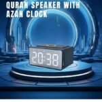 Digital Azan Clock SQ-808 Telawah Quran Speaker with App Control and LED Display- in Dubai UAE-