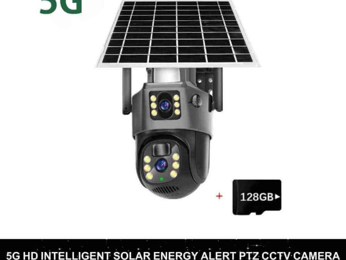 Best 5G HD Intelligent Solar Energy Alert PTZ Camera-(CCTV)