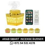 Smart Electric Incense Burner Arab- portable aromatherapy Bukhoor With Quran Speaker -Bluetooth_-Remote Control - SQ-209 -in Dubai UAE