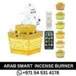 Smart Electric Incense Burner Arab- portable aromatherapy Bukhoor With Quran Speaker -Bluetooth_-Remote Control - SQ-209 -in Dubai UAE