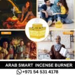 Smart Electric Incense Burner Arab- portable aromatherapy Bukhoor With Quran Speaker -Bluetooth_-Remote Control - SQ-209 -in Dubai UAE