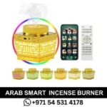 Smart Electric Incense Burner Arab- portable aromatherapy Bukhoor With Quran Speaker -Bluetooth_-Remote Control - SQ-209 -in Dubai UAE