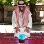 Smart Quran Speaker SQ-229 Remote Control Multi-Color Changing Touch Operation Lamp in DubaiUAE