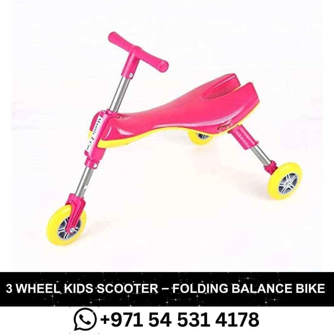 3 Wheel Kids Scooter – Folding Balance Bike in Dubai,UAE