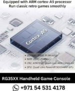 Best RG35XX Handheld-Game Console with 5000 Games with Linux System Chip Cortex-A9 in DubaiUAE