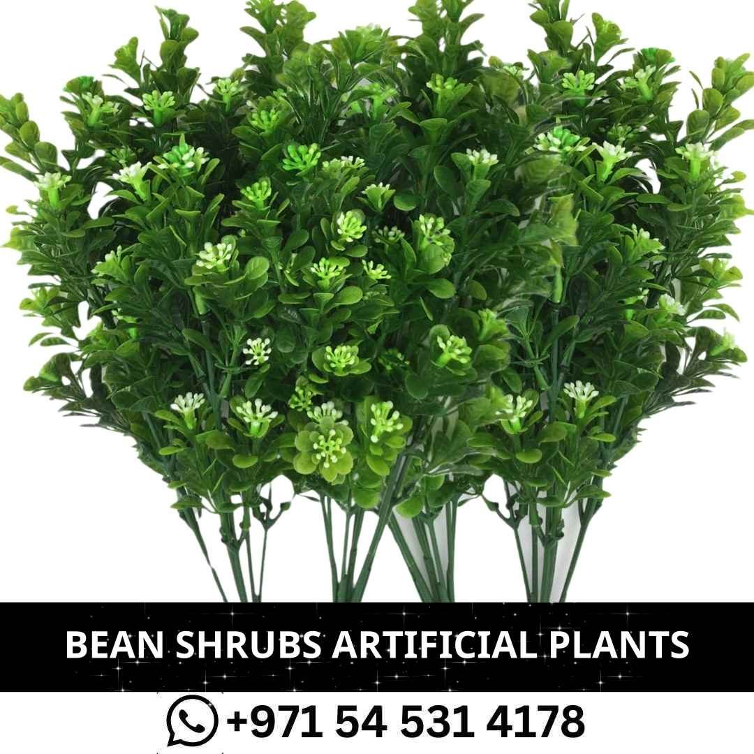 Bean Shrubs Fake Grass-Artificial Plants, Indoor Outside Home Garden Office Yard Verandah Wedding Decor in Dubai